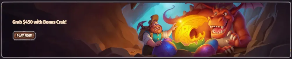 Baner kraba Dragonia bonus